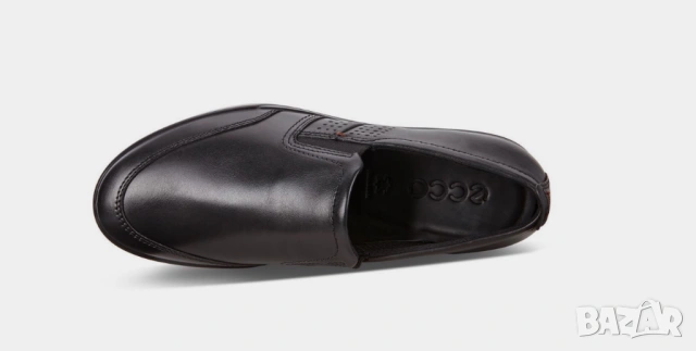 обувки без връзки ECCO COLLIN 2.0 номер 46 естествена кожа , снимка 6 - Ежедневни обувки - 53966900