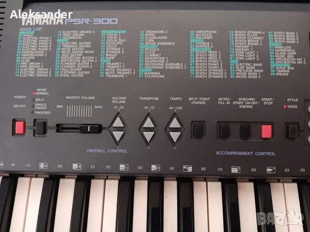 Продавам клавир Yamaha psr300, снимка 7 - Синтезатори - 55458333