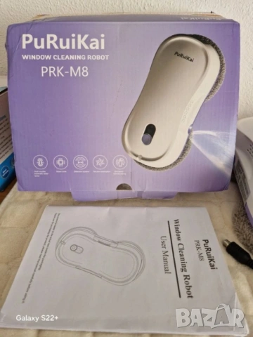 Робот за почистване на прозорци PuRuiKai PRK-M8, снимка 2 - Други - 54929398