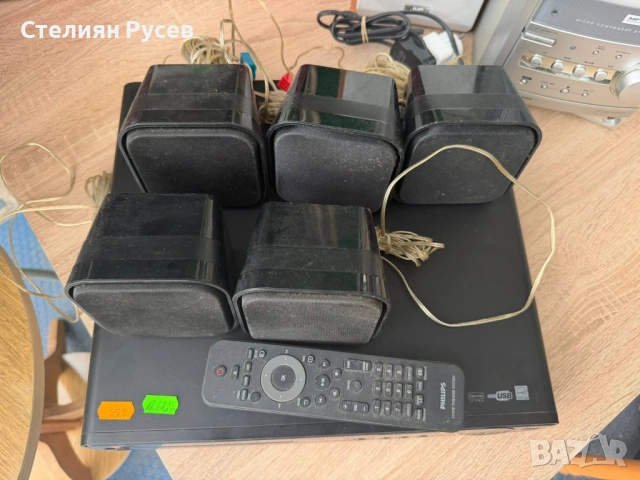150544 philips hts3020  Система за домашно кино 5.1 43 евро или 84.10 лева      dnt - с 5 салитена с, снимка 6 - Аудиосистеми - 54567739