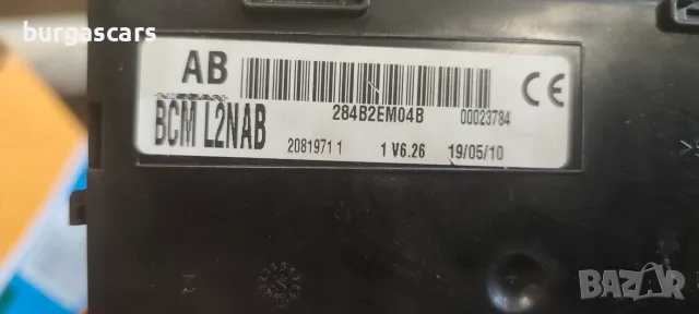 BCM L2NAB / 284B2EM04B Nissan Note 1.5DCI K9K 2010г. E11, снимка 2 - Части - 55465591