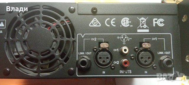 CROWN XLS1002 Крайно Стъпало с кейс, снимка 7 - Ресийвъри, усилватели, смесителни пултове - 54411500