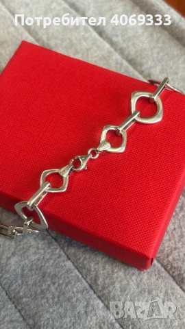 Сребърно колие 925 , снимка 3 - Колиета, медальони, синджири - 54366101