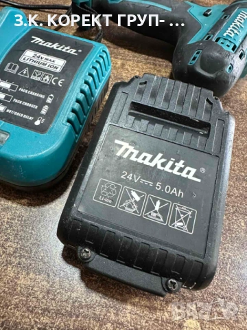 Акумулаторен винтоверт Makita 550dwe + зарядно и батерия, снимка 6 - Винтоверти - 54662443