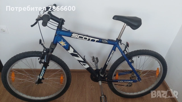 Продавам алуминиев  велосипед SCOTT