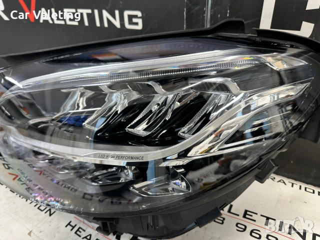 Фарове фар ляв Mercedes C W205 Face farove far Мерцедес Ц 205 фейс, снимка 2 - Части - 54411683
