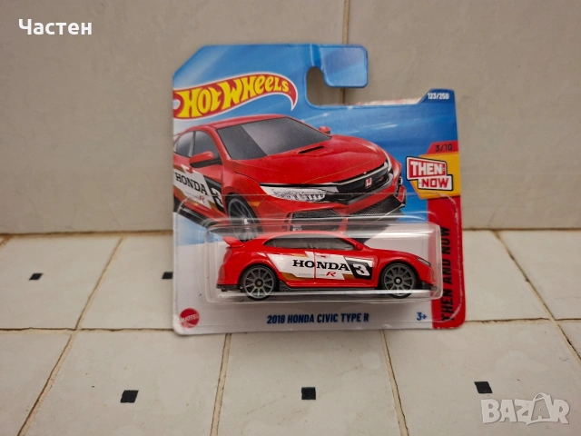 Hotwhells количка Honda civic type R
