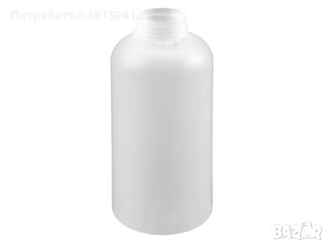 ADR/UN HDPE бутилка 1 литър, натурална, R45