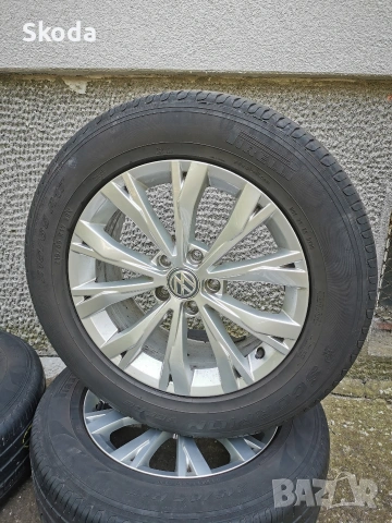 джанти vw tiguan 5x112 17, снимка 2 - Гуми и джанти - 54814328