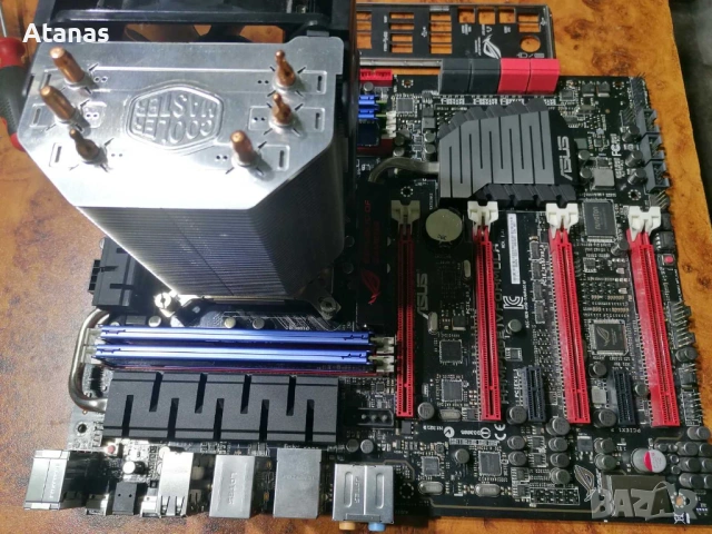 ASUS Rampage IV Formula + 32GBRam + i7 4820k, снимка 1 - Геймърски - 54309858