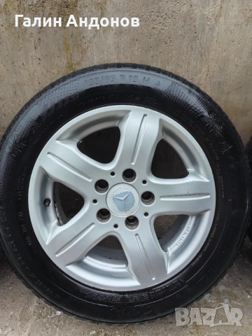 Джанти за мерцедес 15 цола. , снимка 5 - Гуми и джанти - 53983489