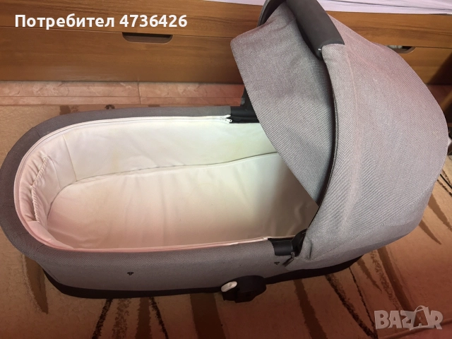 количка cybex 3в1 + раница, снимка 7 - Детски колички - 55653733