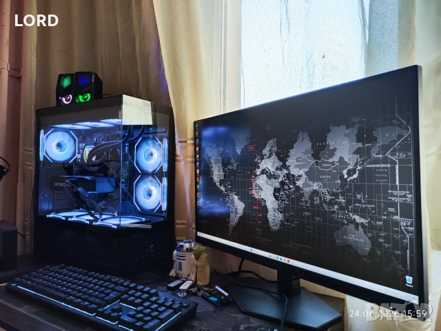 Брутален i9 14900KF, RTX 5070 12GB, RAM 32GB DDR5 6000, SSD 2TB NVME - Гаранция!, снимка 11 - Геймърски - 55036146