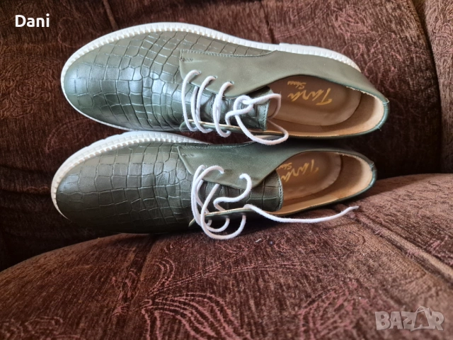 Дамски кецове естествена кожа номер 41, снимка 3 - Маратонки - 54184564