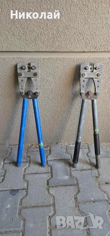 Кербовъчни клещи кримпващи ERGOM 16-150м2