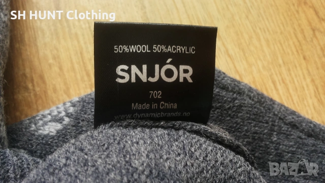 SNJOR Jostedal Wool Seater 50% Wool размер M пуловер 50% Вълна - 2698, снимка 16 - Пуловери - 54859743
