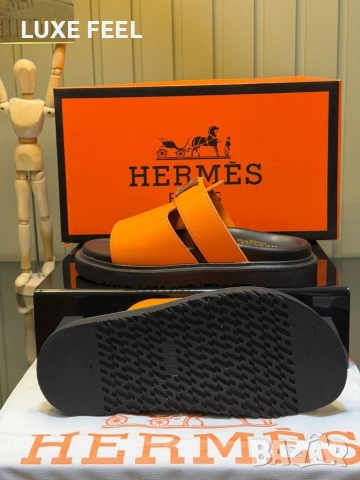 Hermes ⚜️Дамски Чехли, снимка 9 - Чехли - 54592780