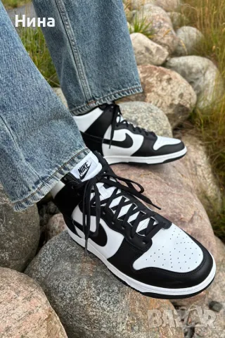 Мъжки кецове / маратонки Nike Dunk Higt Retro Basketball Shoes, снимка 3 - Кецове - 55498355