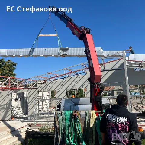Транспортни услуги с кран 15м, снимка 3 - Транспортни услуги - 55496803