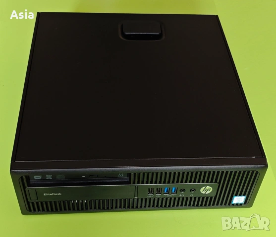 Продавам компютър HP EliteDesk 800 G2 SFF /i5-6500/16GB DDR4/SSD 256GB + 1TB HDD