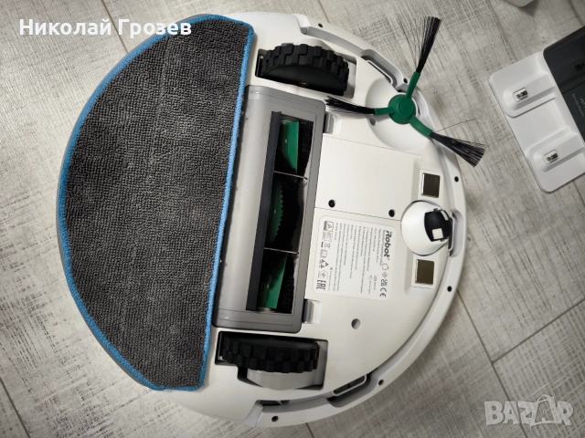 ПРАХОСМУКАЧКА-РОБОТ IROBOT Combo Essential (Y011240) White, снимка 4 - Прахосмукачки - 55124762