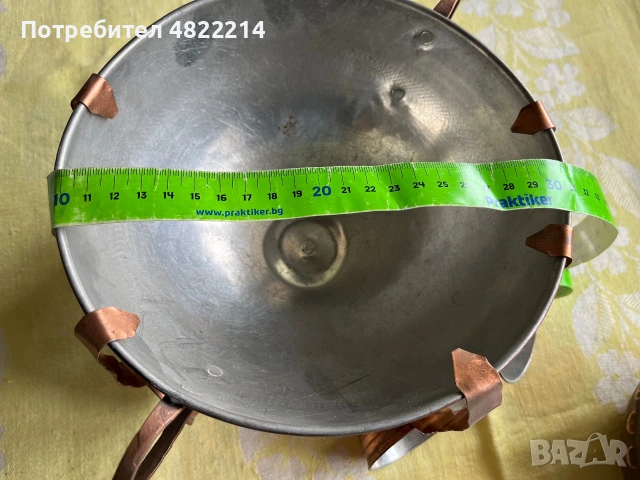Нов медно калайдисан комплект за кафе и ракия , снимка 3 - Сервизи - 54988687