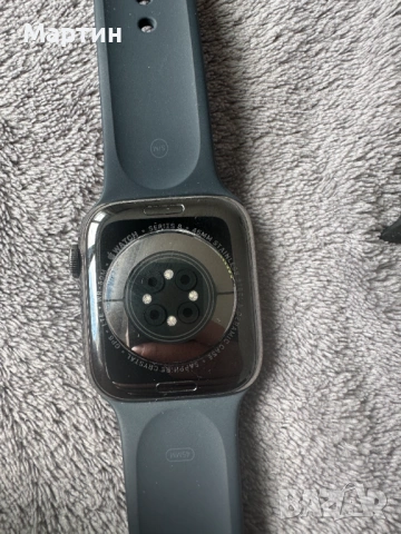 Apple Watch Series 8 Graphite  Stainless Steel 45mm, снимка 3 - Смарт часовници - 54780018