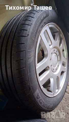 Алуминеви Джанти с гуми 205/55/16R , снимка 4 - Гуми и джанти - 54725381