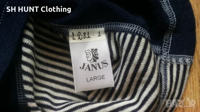 JANUS T-Shirt 100% Merino Wool размер L тениска 100% Мерино вълна - 2784, снимка 9 - Тениски - 55381368