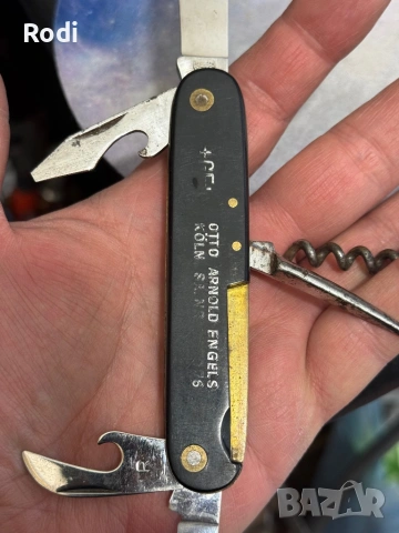 стар военен нож kaufmann k55k solingen, снимка 6 - Ножове - 54111487