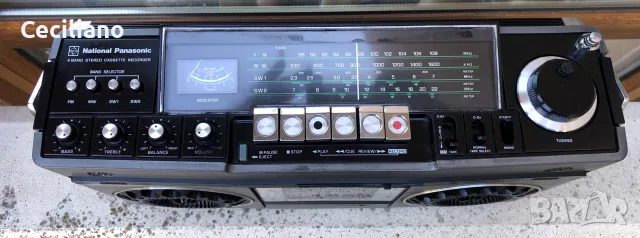 National Panasonic RS-466 
(Japan-1975)радиокасетофон, снимка 6 - Радиокасетофони, транзистори - 55692602