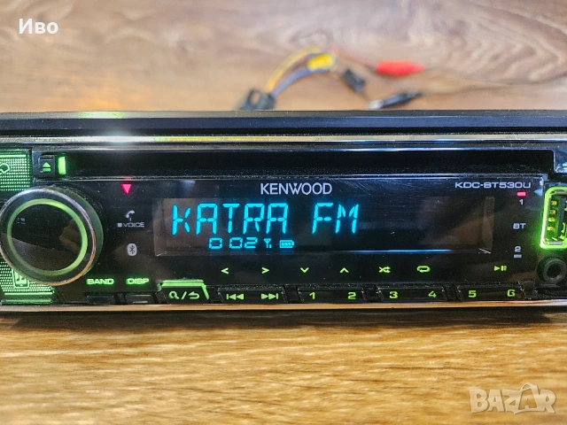 Авторадио Kenwood KDC-BT530U – Bluetooth класика с безкомпромисен звук, снимка 4 - Аксесоари и консумативи - 54448575