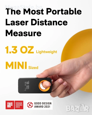 HOTO лазерен измервателен инструмент,  OLED дисплей, снимка 5 - Измервателни инструменти - 55242672