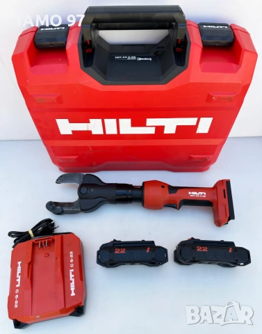 ТОП ЦЕНА! Hilti NCT 53 C-22 Nuron - Акумулаторна ножица за кабели като нова!