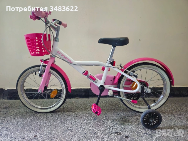 Детско колело/велосипед Btwin 16 цола. , снимка 3 - Велосипеди - 54894247