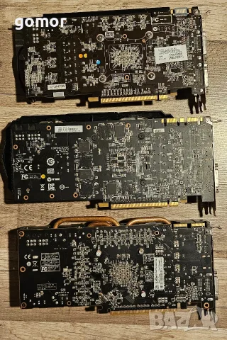 13 видеокарти NVIDIA и AMD – MSI, Gainward, XFX, Sapphire, Gigabyte, HIS, снимка 4 - Видеокарти - 55347221