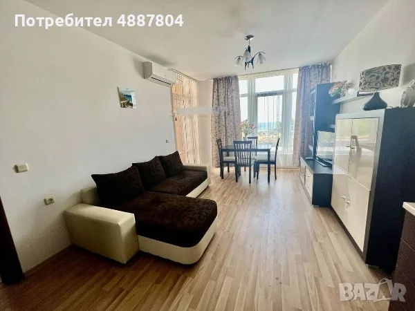 Продава двустаен апартамент с панорама море в Крайморие , снимка 3 - Апартаменти - 55380355