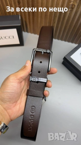 Gucci Колан С Кутия Естествена Кожа Гучи - Различни Цветове Код SK1681, снимка 2 - Колани - 54801411