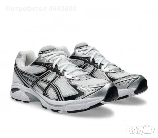 Мъжки маратонки ASICS GT-2160 White Black Silver, снимка 4 - Маратонки - 55298530