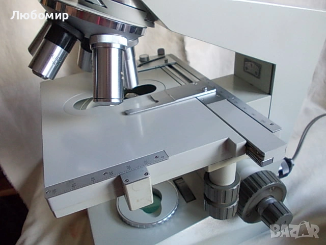 Микроскоп Ergaval Carl Zeiss Jena, снимка 5 - Медицинска апаратура - 54941447