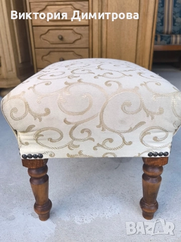 Табуретка винтидж , снимка 5 - Дивани и мека мебел - 54069309