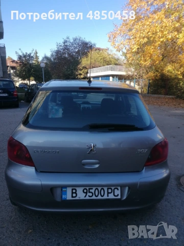 Продавам Пежо 307 1.6 HDI, снимка 4 - Автомобили и джипове - 54816867