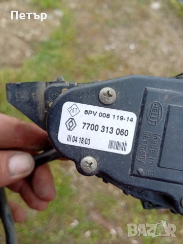 Педал за газта рено трафик Опел виваро 1.9дци 7700313060, снимка 3 - Части - 54383783