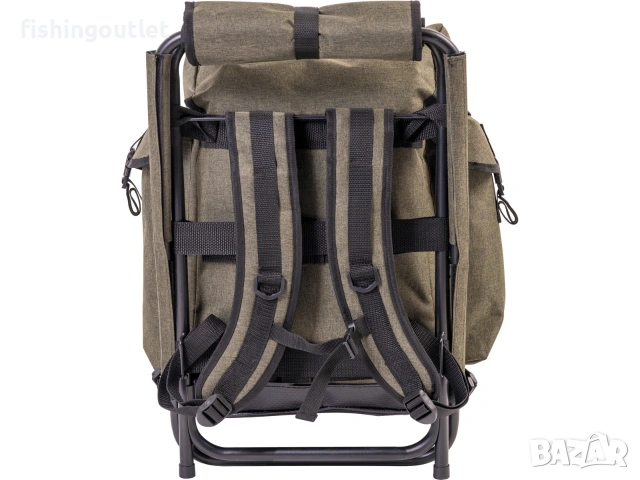 Раница 25 литра със стол от стоманена рамка . За лов и риболов ! Kinetic Backpack Chair, снимка 2 - Такъми - 55157275