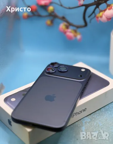 ГАРАНЦИОНЕН!!! APPLE iPhone 17 Pro Max, 256GB, 5G, Deep Blue, снимка 8 - Apple iPhone - 55537820