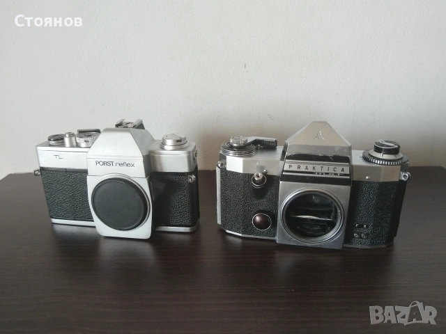 Камери PRAKTICA BCA,PRAKTICA LTL,PRAKTICA NOVA B, PRAKTICA MTL 50, PRAKTICA mat, PORST Reflex LT , снимка 17 - Фотоапарати - 32447006