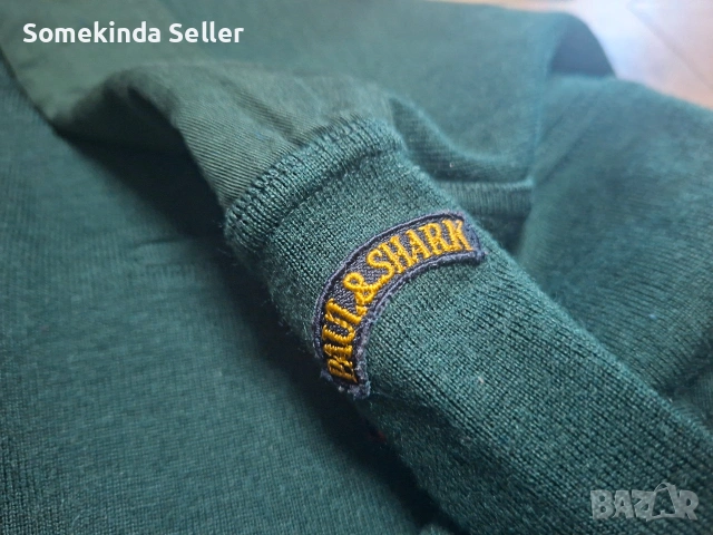 Paul and Shark Wool Sweater Размер XL Вълнен Пуловер Оригинален, снимка 6 - Пуловери - 54961576