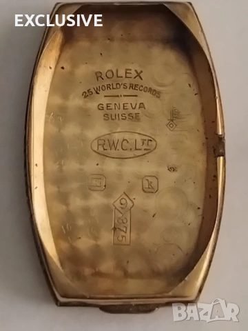 ROLEX - 1930г. 9k gold  , снимка 6 - Дамски - 54445333