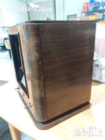 Старинно лампово радио Telefunken Meistersuper 332WLK със заден капак, снимка 3 - Антикварни и старинни предмети - 54484194