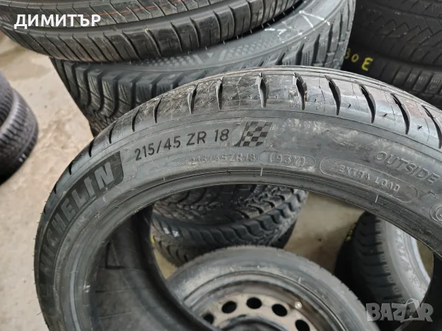 2бр.НОВИ летни гуми MICHELIN 215 45 18 DOT19 цена за брой, снимка 6 - Гуми и джанти - 55656097